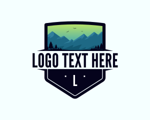 Nature - Mountain  Peak Trip logo design