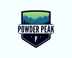 Mountain  Peak Trip logo design