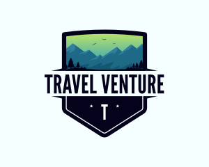 Trip - Mountain  Peak Trip logo design