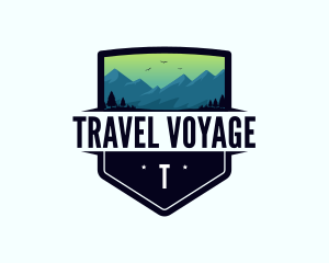 Trip - Mountain  Peak Trip logo design