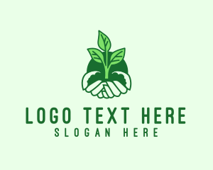 Gardener - Gardener Hand Plant logo design