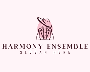 Ensemble - Feminine Fashion Clothing logo design