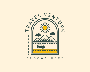 Trip - Road Trip Mountain logo design