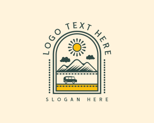 Background - Road Trip Mountain logo design