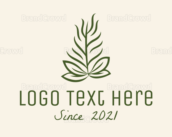 Botanical Plant Garden Logo