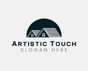 House Roof Property logo design