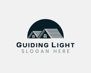 House Roof Property logo design