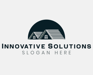 House Roof Property logo design