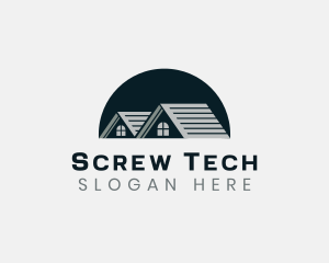 House Roof Property logo design