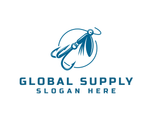 Supply - Fishing Hook Supply logo design