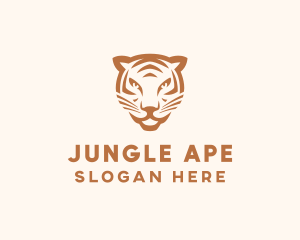 Jungle Tiger Wildlife logo design