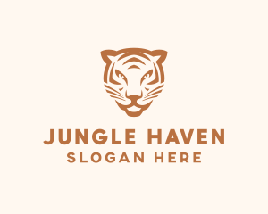 Jungle Tiger Wildlife logo design