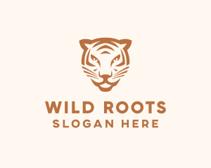 Jungle Tiger Wildlife logo design