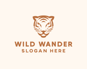 Jungle Tiger Wildlife logo design