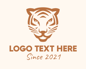 Gold Tiger Wildlife Logo