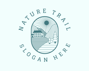 Outdoors - Nature Outdoors Villa logo design