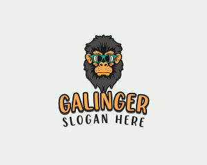 Gorilla - Hipster Gaming Gorilla logo design