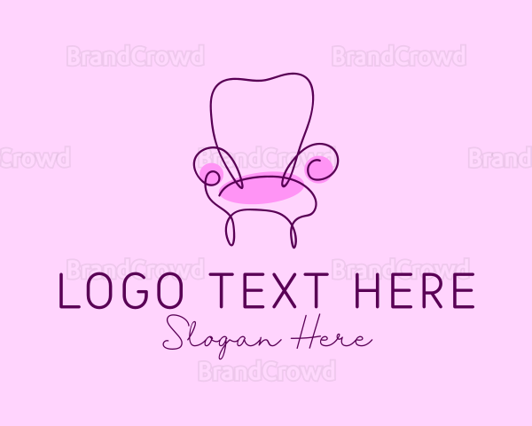 Purple Furniture Shop Logo