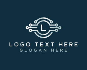 Crypto - Digital Cryptocurrency Technology logo design