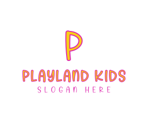 Kiddie Playful Fun  logo design