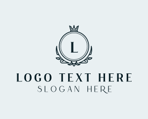 Law Firm - Royal Shield Crown logo design