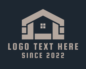 House Hunting - Realty Home Construction logo design