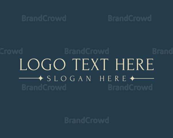 Expensive Luxury Business Logo