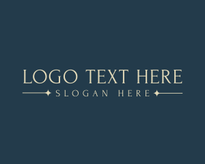 Thin - Expensive Luxury Business logo design