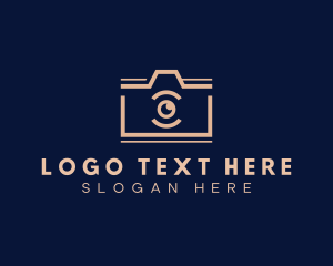 Vlogging - Camera Photography Image logo design