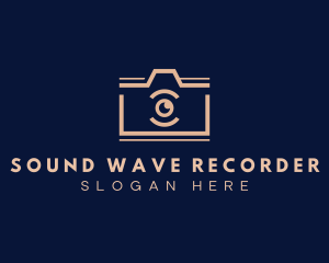 Recorder - Camera Photography Image logo design