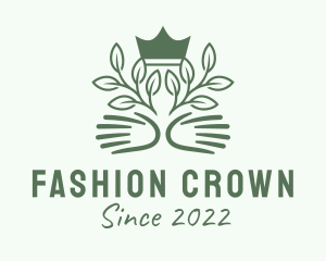 Royal Crown Gardening  logo design