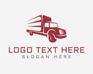 Frieght - Cargo Truck Mover logo design