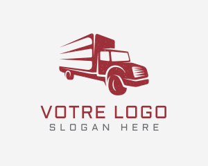 Driver - Cargo Truck Mover logo design