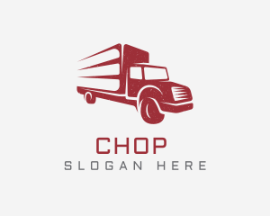Moving Company - Cargo Truck Mover logo design