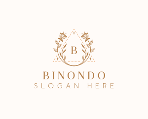 Elegant Floral Boutique logo design