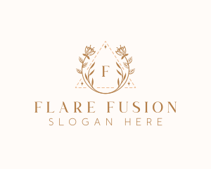 Elegant Floral Boutique logo design