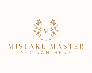 Elegant Floral Boutique logo design