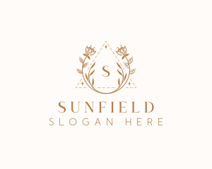 Elegant Floral Boutique logo design