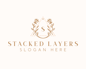 Elegant Floral Boutique logo design