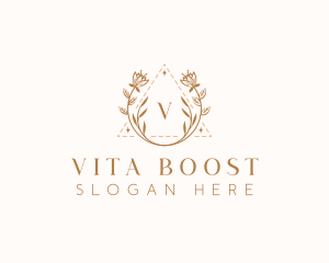 Elegant Floral Boutique logo design