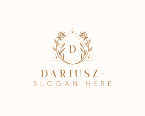 Elegant Floral Boutique logo design