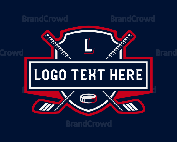 Hockey Sports Team Logo