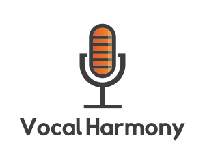 Voice - Bee Microphone Voice logo design