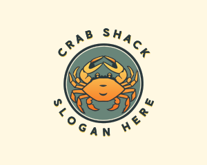 Crab Seafood Cuisine logo design