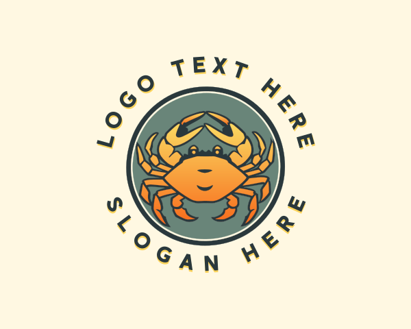 Crab - Crab Seafood Cuisine logo design