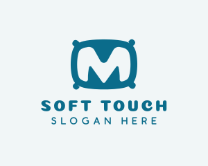 Soft - Soft Pillow Letter M logo design