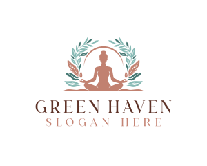 Yoga Wellness Relaxation logo design