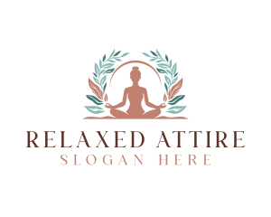 Yoga Wellness Relaxation logo design