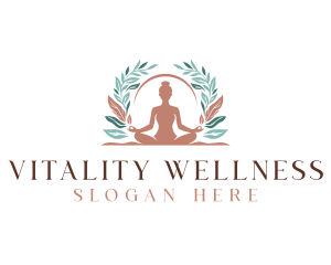 Yoga Wellness Relaxation logo design