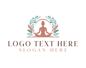 Spa - Yoga Wellness Spa logo design